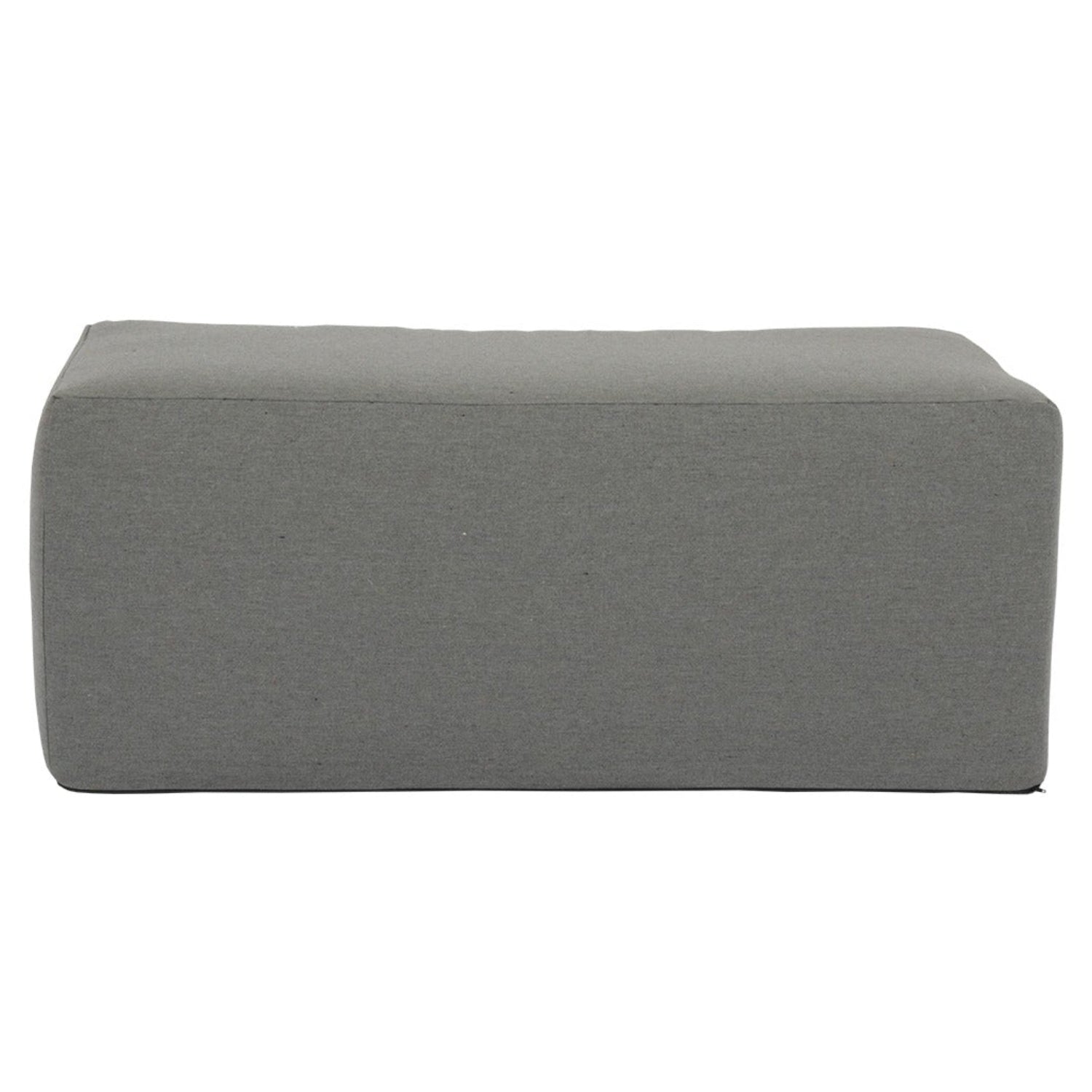 Sunset West Heritage Granite 24in x 48in Rectangle Outdoor Coffee Table/Ottoman