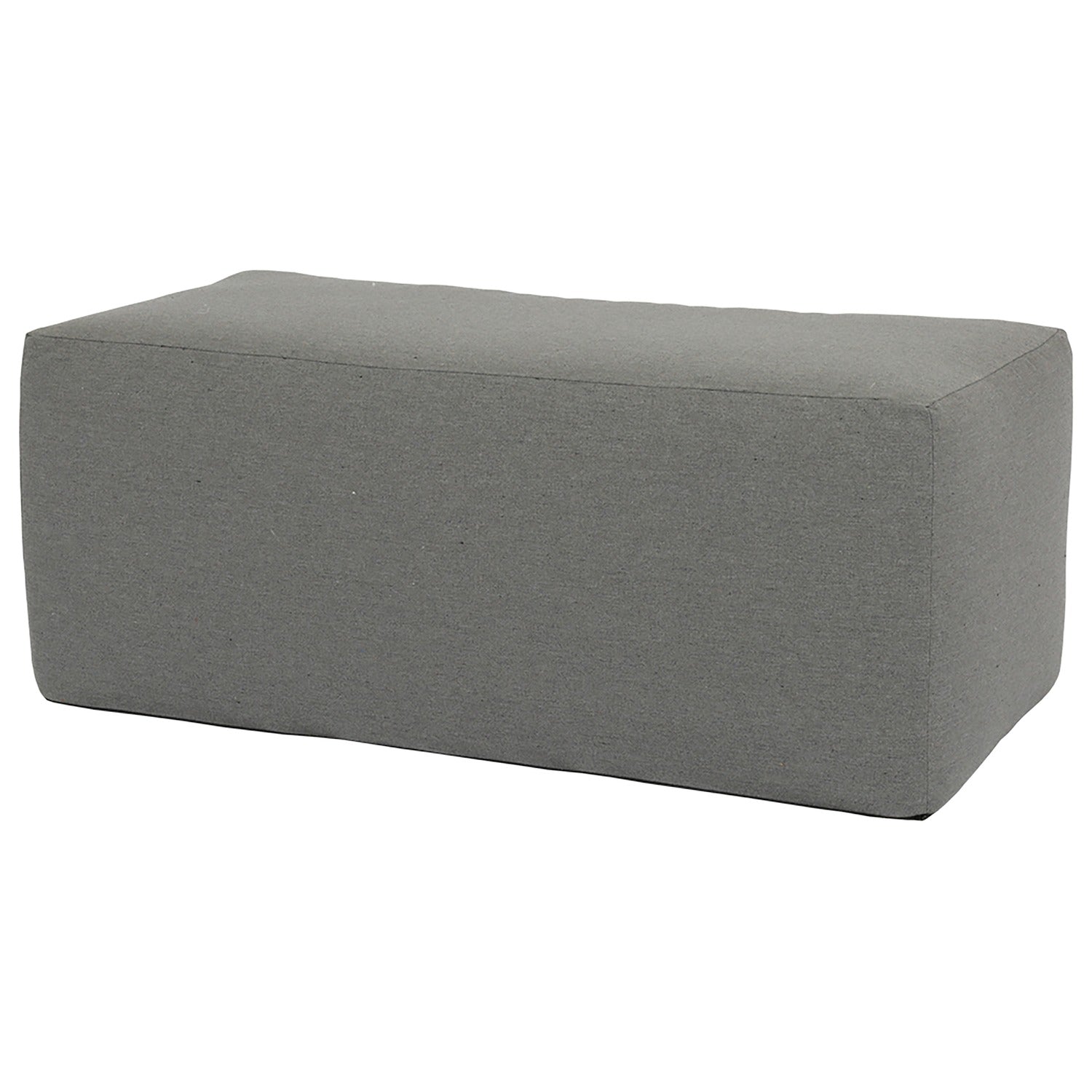 Sunset West Heritage Granite 24in x 48in Rectangle Outdoor Coffee Table/Ottoman