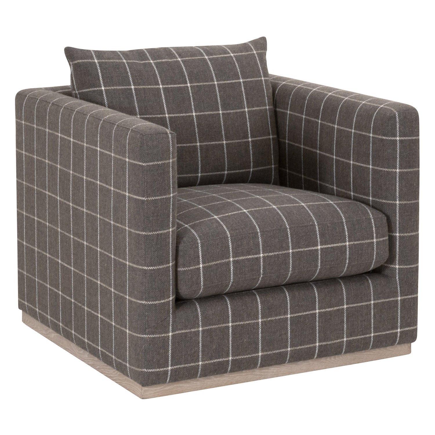 Siena Plinth Base Swivel Club Chair