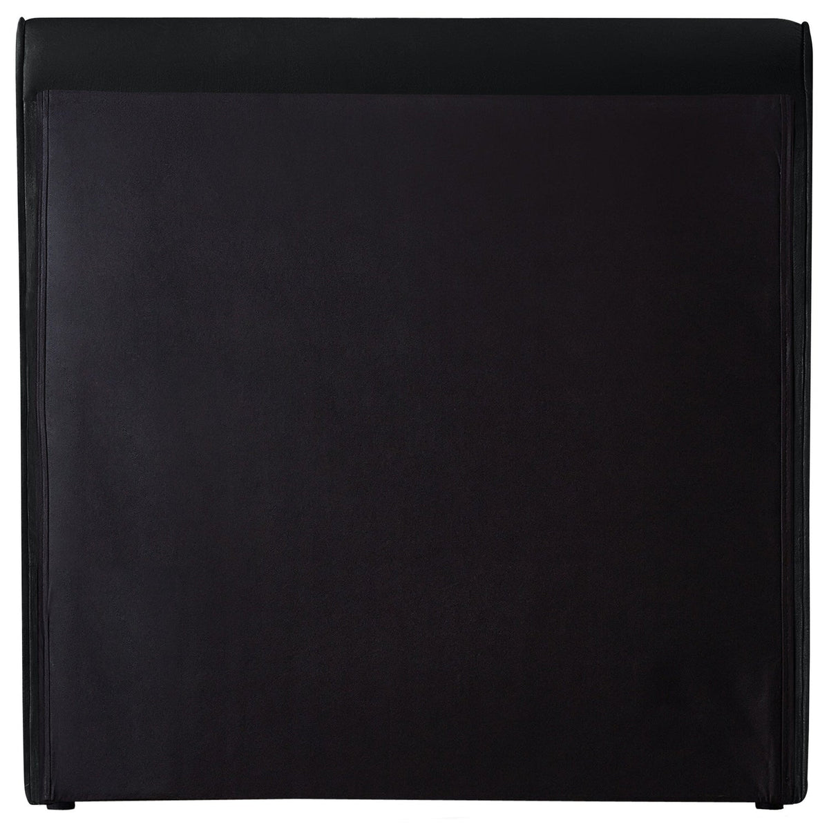 Sloan Black Velvet Upholstered Bed