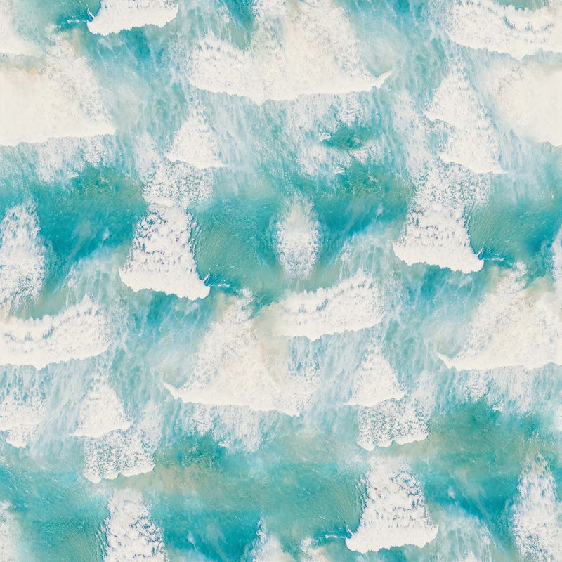 Mitchell Black x Gray Malin Ocean Waves Wallpaper