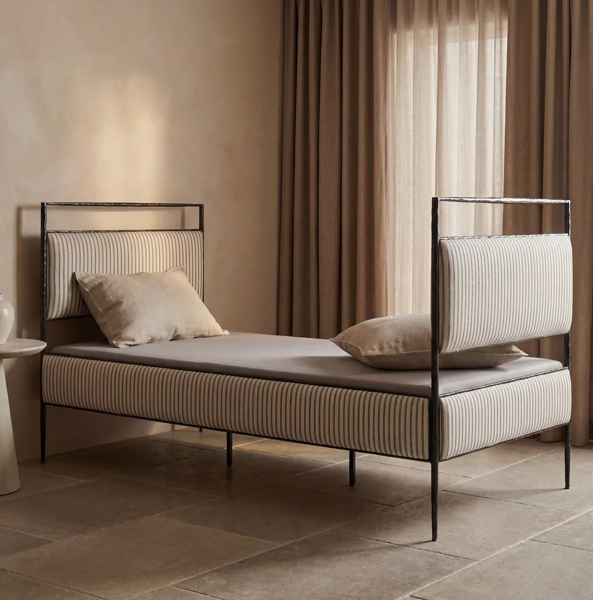 MENO HOME x Co. House Designs Soma Hammered Stripe Twin Daybed