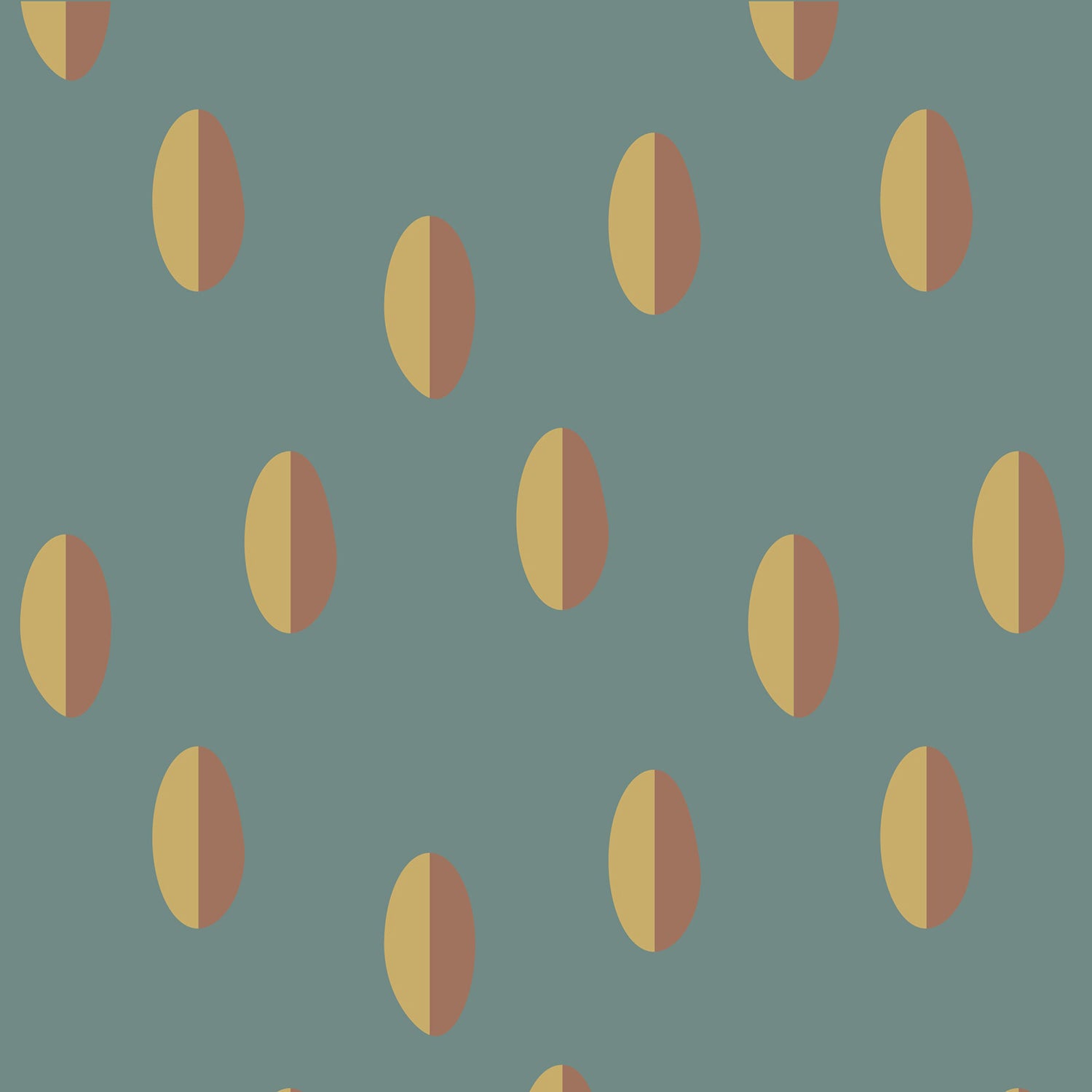 Mitchell Black Split Wallpaper