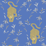 Mitchell Black Stalking Tiger Wallpaper