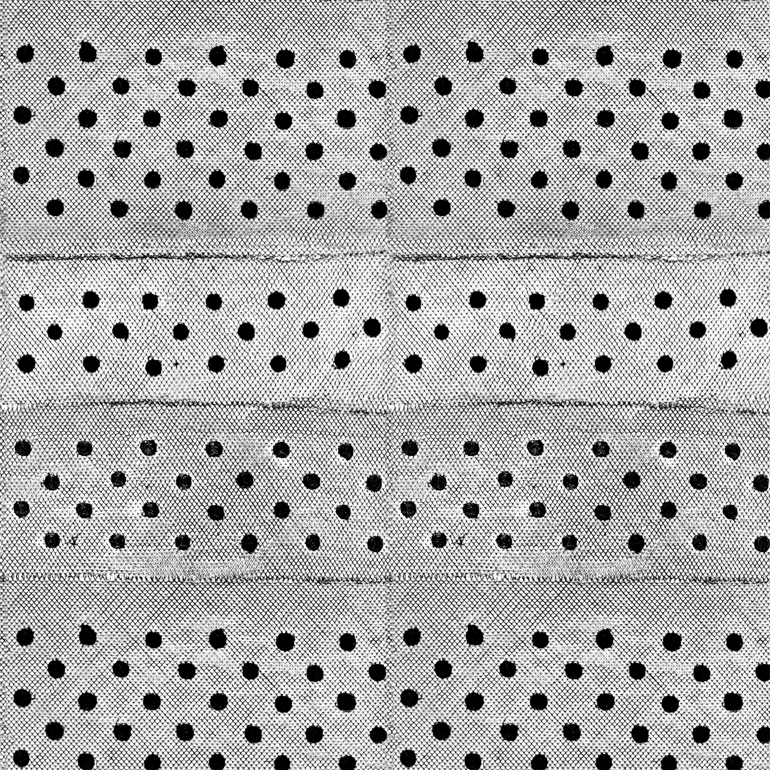 Mitchell Black Stitched Wallpaper