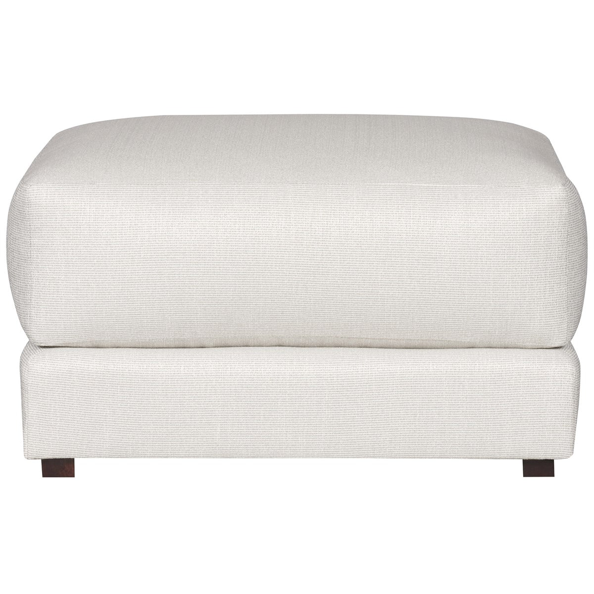Vanguard Furniture Dove Callaloo Cotton Fabric Bumper