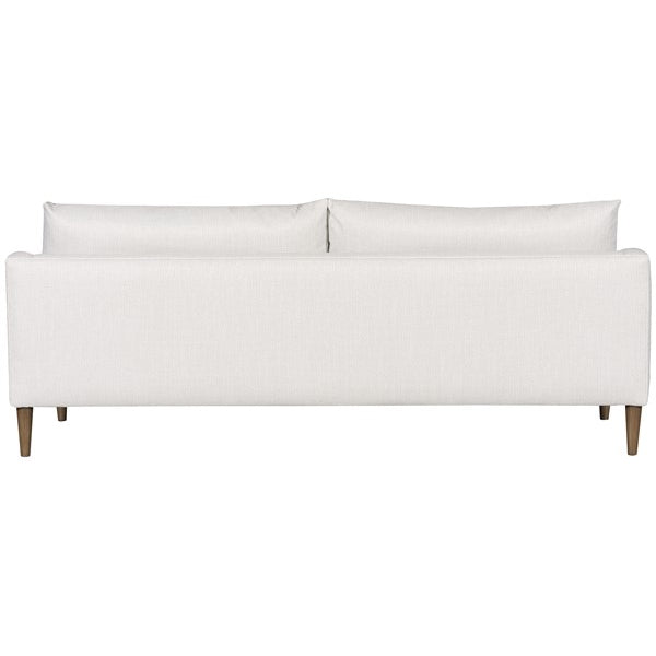 Vanguard Furniture Thea Callaloo Cotton Fabric with Flaxen Stone Tapered Leg Sofa