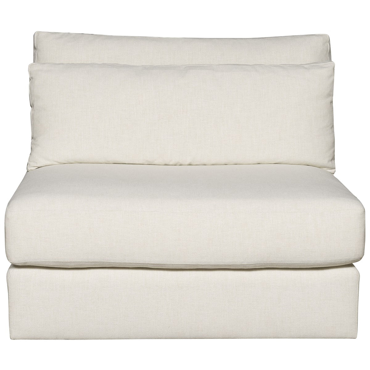 Vanguard Furniture Leone Identify Ivory Armless Chair