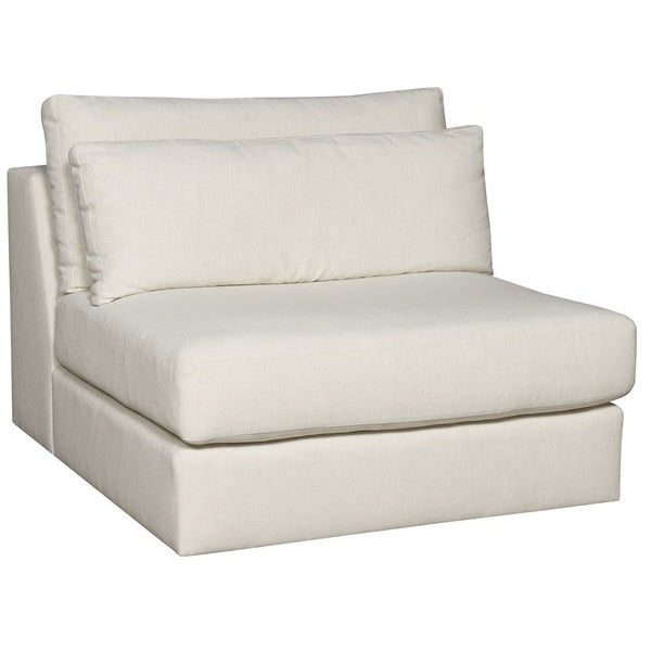 Vanguard Furniture Leone Identify Ivory Armless Chair