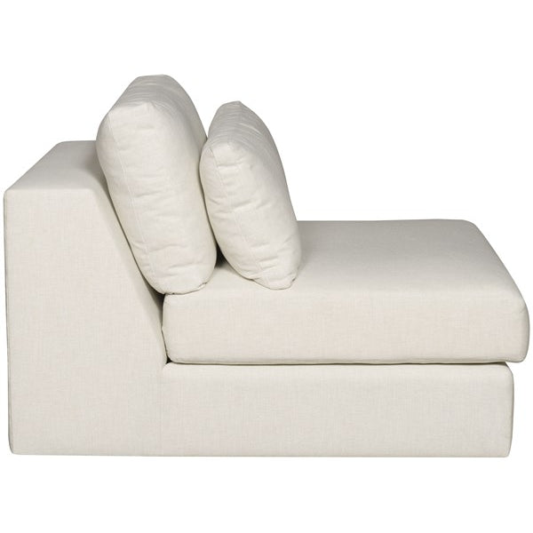 Vanguard Furniture Leone Identify Ivory Armless Chair
