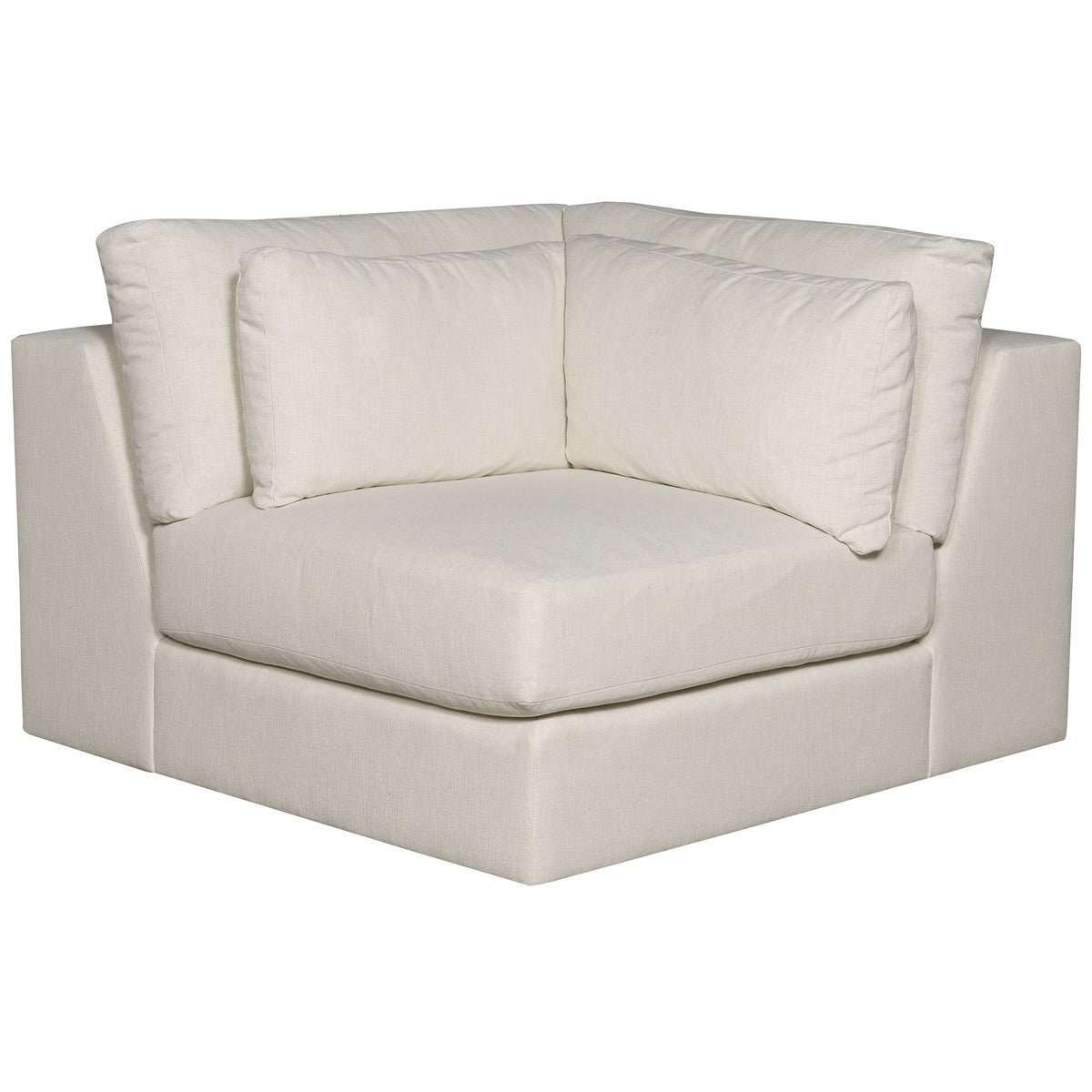 Vanguard Furniture Leone Identify Ivory Corner Chair