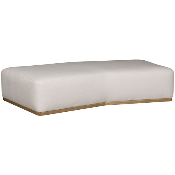 Vanguard Furniture Nest Jackpot Chalk/Wheat Angled Bumper