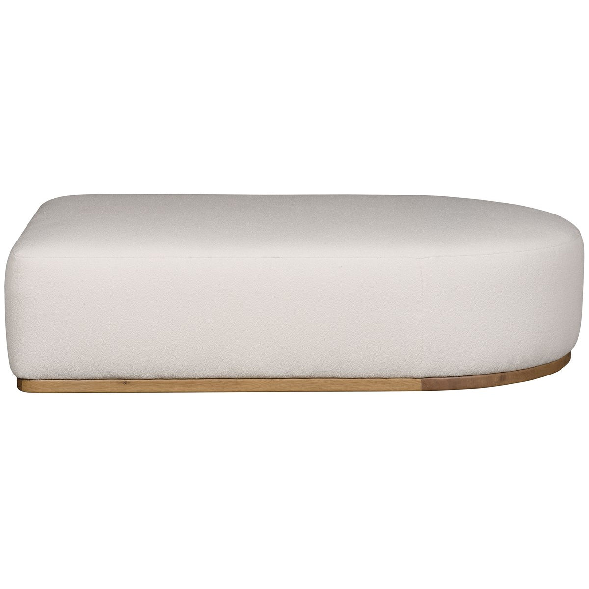 Vanguard Furniture Nest Jackpot Chalk/Wheat Curved Bumper