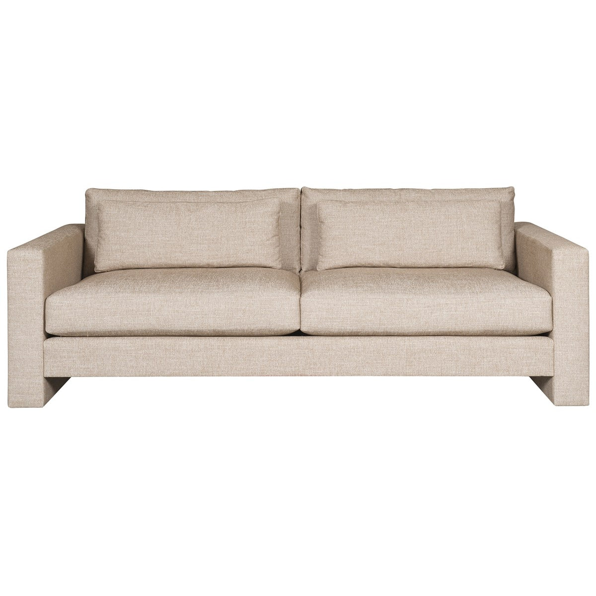Vanguard Furniture Brady Jumpy Burlap Fabric Sofa