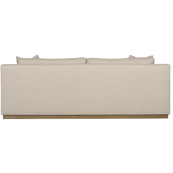 Vanguard Furniture Quinn Twitter Pebble Fabric/Saddle Sofa