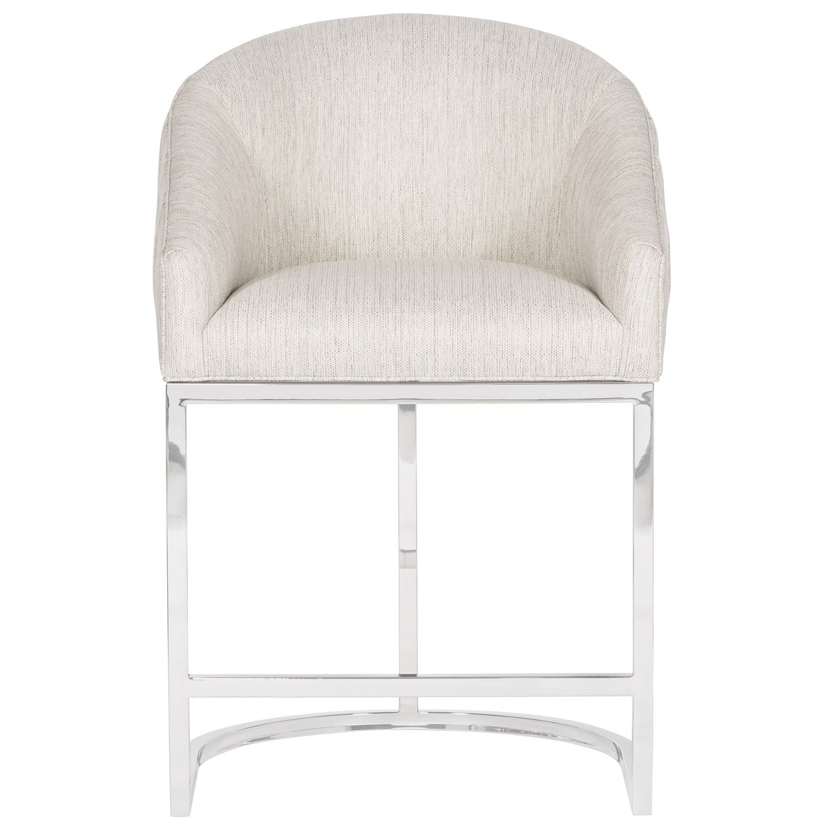 Vanguard Furniture MIY Dining Index Porcelain with Polished Nickel Performance Ryder Counter Stool
