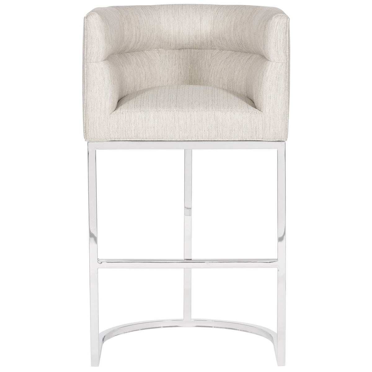 Vanguard Furniture MIY Dining Index Porcelain with Polished Nickel Performance Emmett Barstool