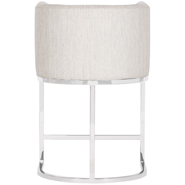 Vanguard Furniture MIY Dining Index Porcelain with Polished Nickel Performance Emmett Counter Stool