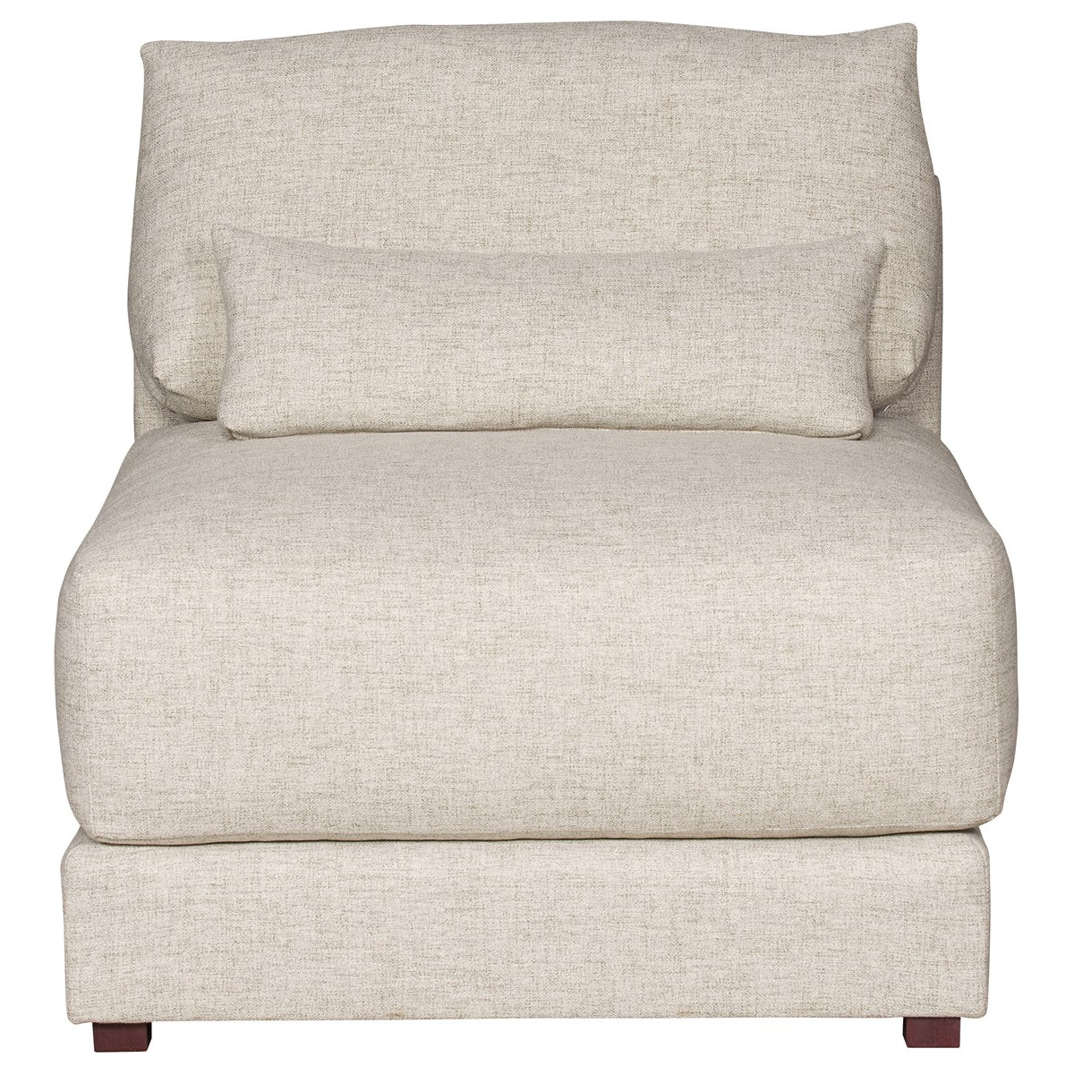 Vanguard Furniture Dove Jack Linen Fabric Armless Chair