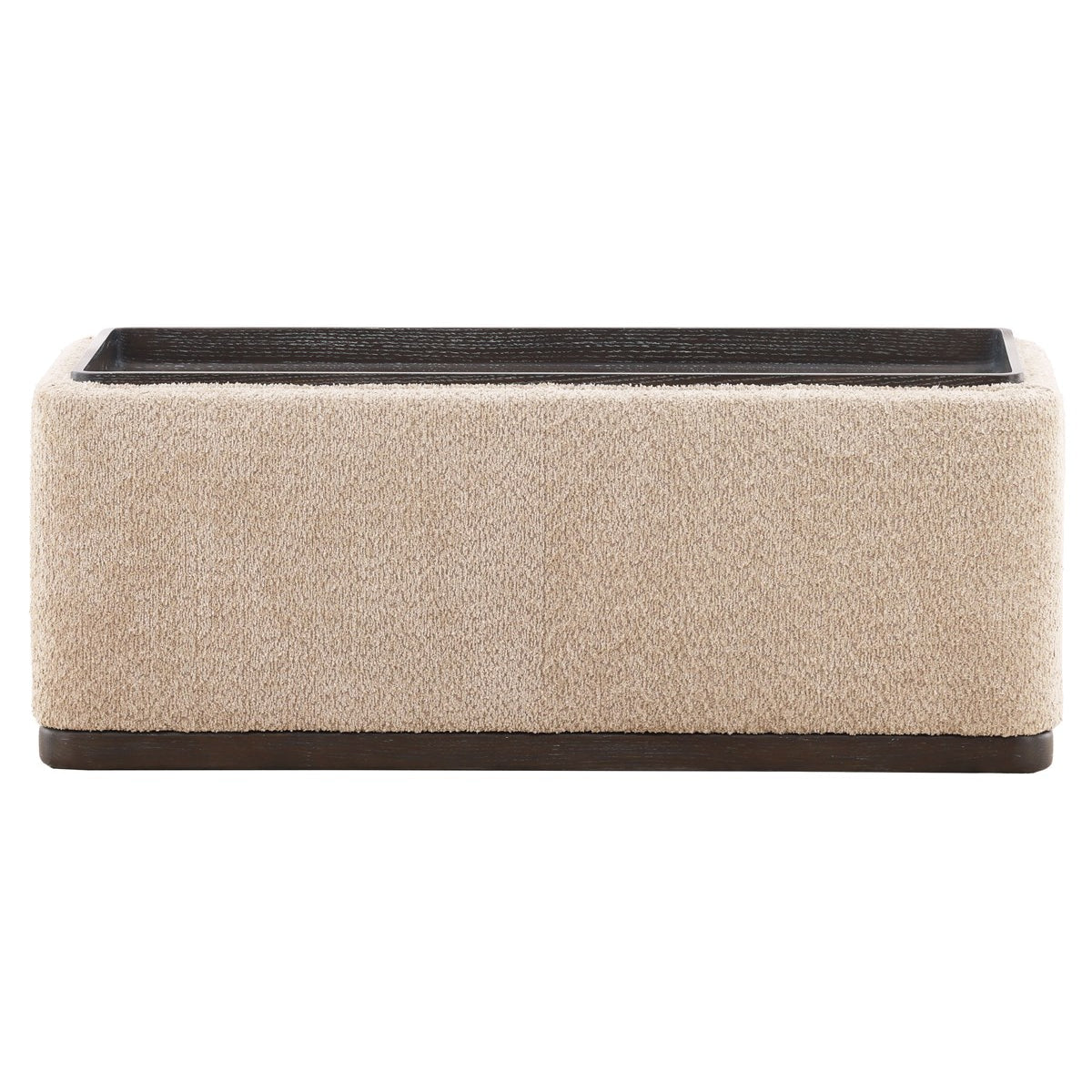 Vanguard Furniture Nest Itilia Camel/Summit Wood Bumper