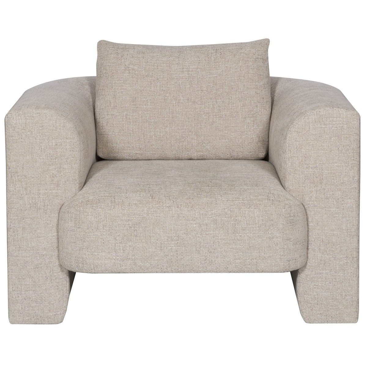 Vanguard Furniture Lola Jasper Pebble/Film Noir Chair