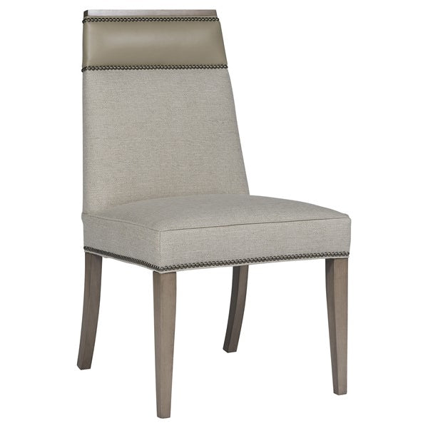 Vanguard Furniture Phelps Marcus Linen/Remmy Beige/#9 Black Silver Nail/Silverthorne Dining