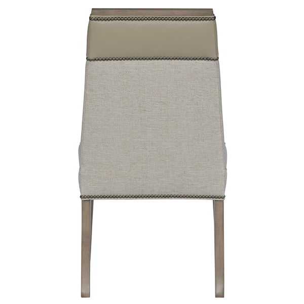 Vanguard Furniture Phelps Marcus Linen/Remmy Beige/#9 Black Silver Nail/Silverthorne Dining