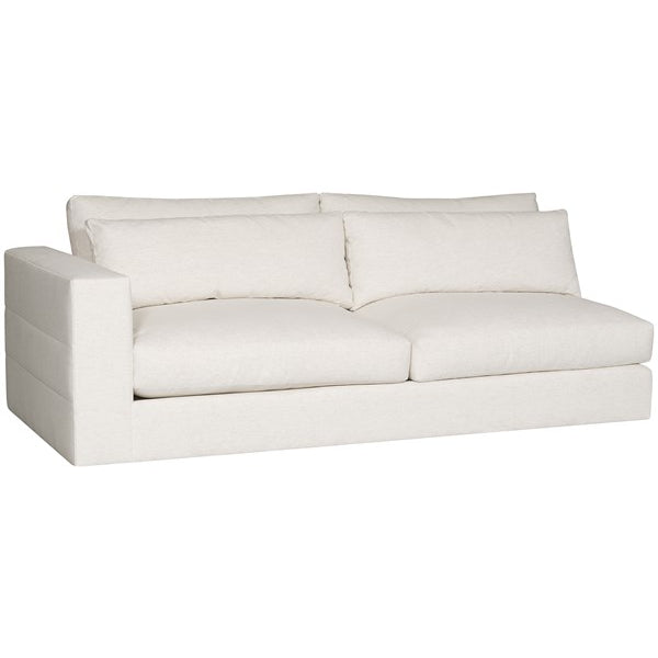 Vanguard Furniture Leone Nomad Snow Left Arm Two Seat Sofa