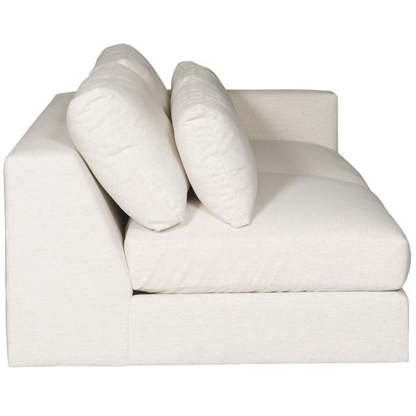 Vanguard Furniture Leone Nomad Snow Right Arm Two Seat Sofa