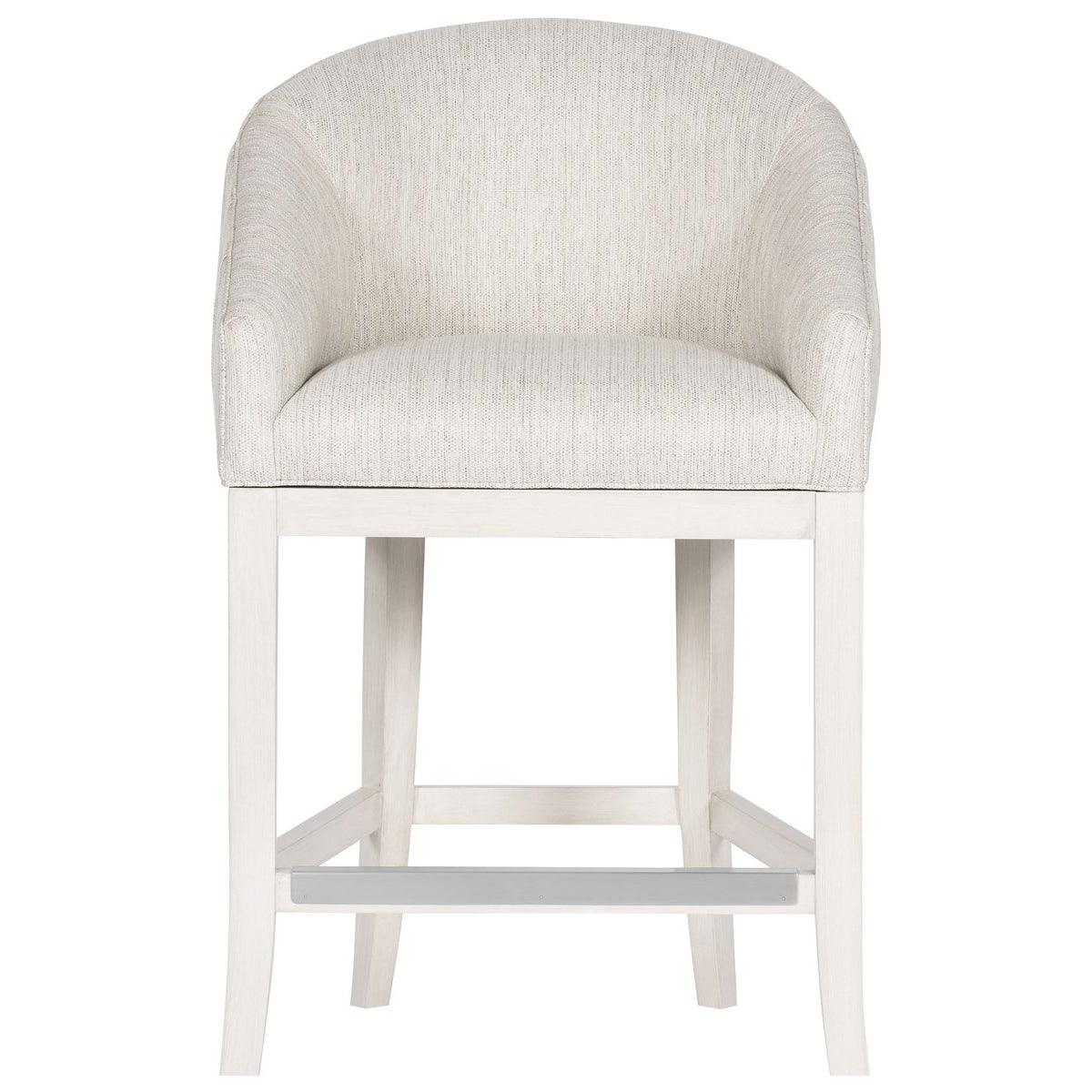 Vanguard Furniture MIY Dining Index Porcelain with Wood Flare Base Casablanca Performance Ryder Counter Stool