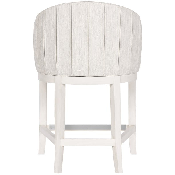 Vanguard Furniture MIY Dining Index Porcelain with Wood Flare Base Casablanca Performance Ryder Counter Stool