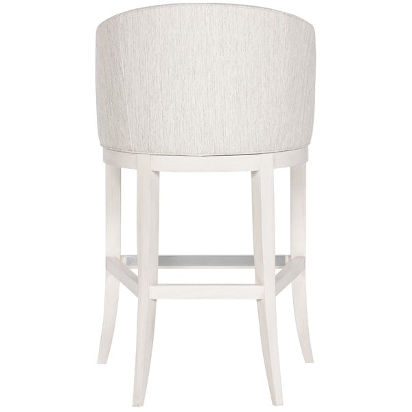 Vanguard Furniture MIY Dining Index Porcelain with Wood Flare Base Casablanca Performance Charley Barstool