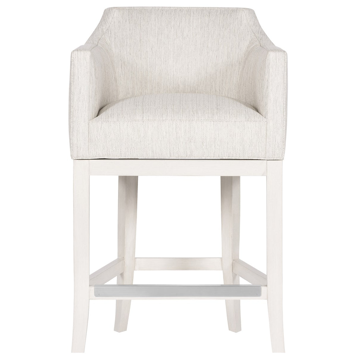 Vanguard Furniture MIY Dining Index Porcelain with Wood Flare Base Casablanca Performance Ian Counter Stool