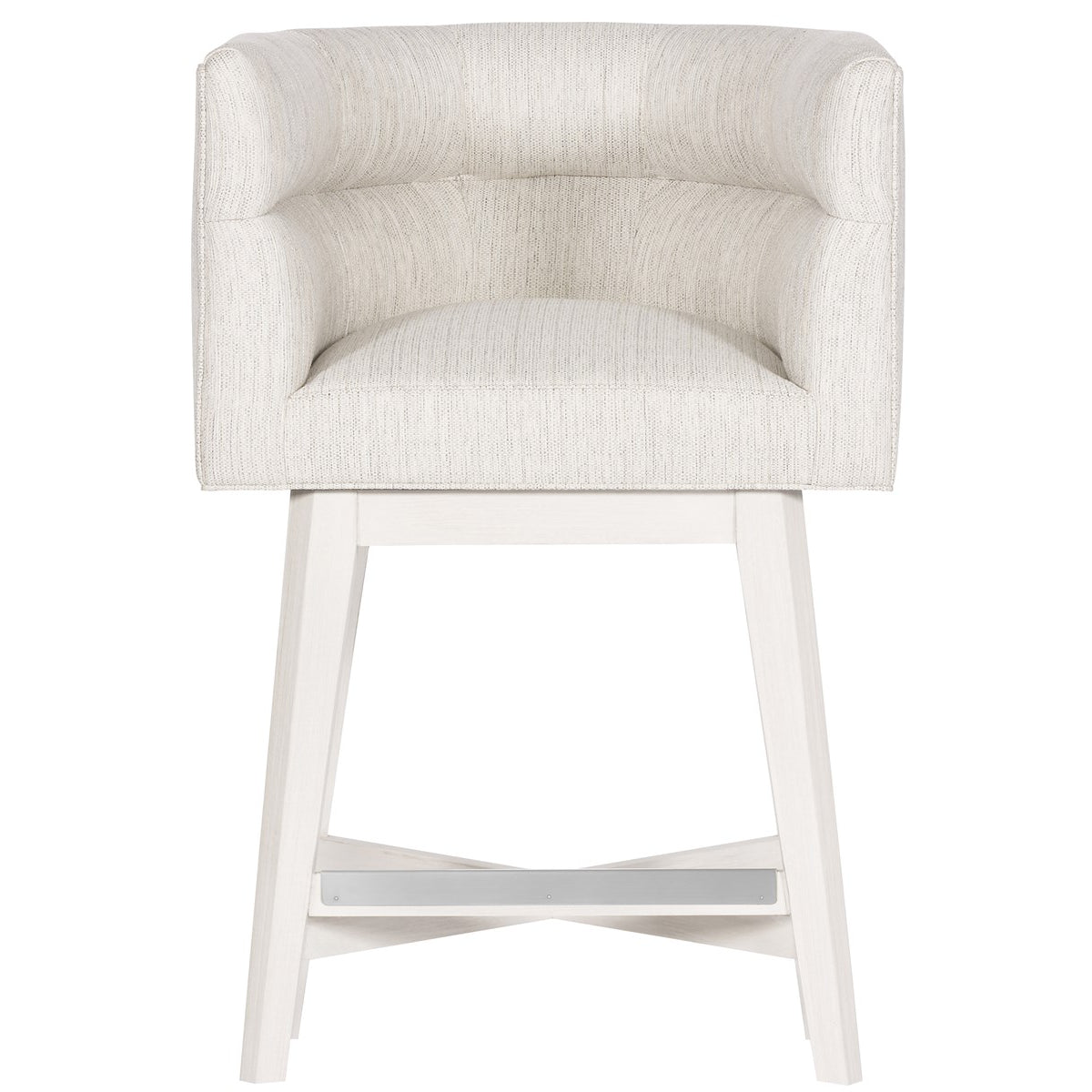 Vanguard Furniture MIY Dining Index Porcelain w/Wood Retro Swivel Base Casablanca Performance Emmett Counter Stool