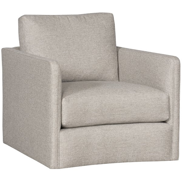 Vanguard Furniture Wynne Keland Pewter Fabric Swivel Chair