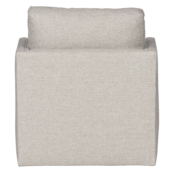 Vanguard Furniture Wynne Keland Pewter Fabric Swivel Chair