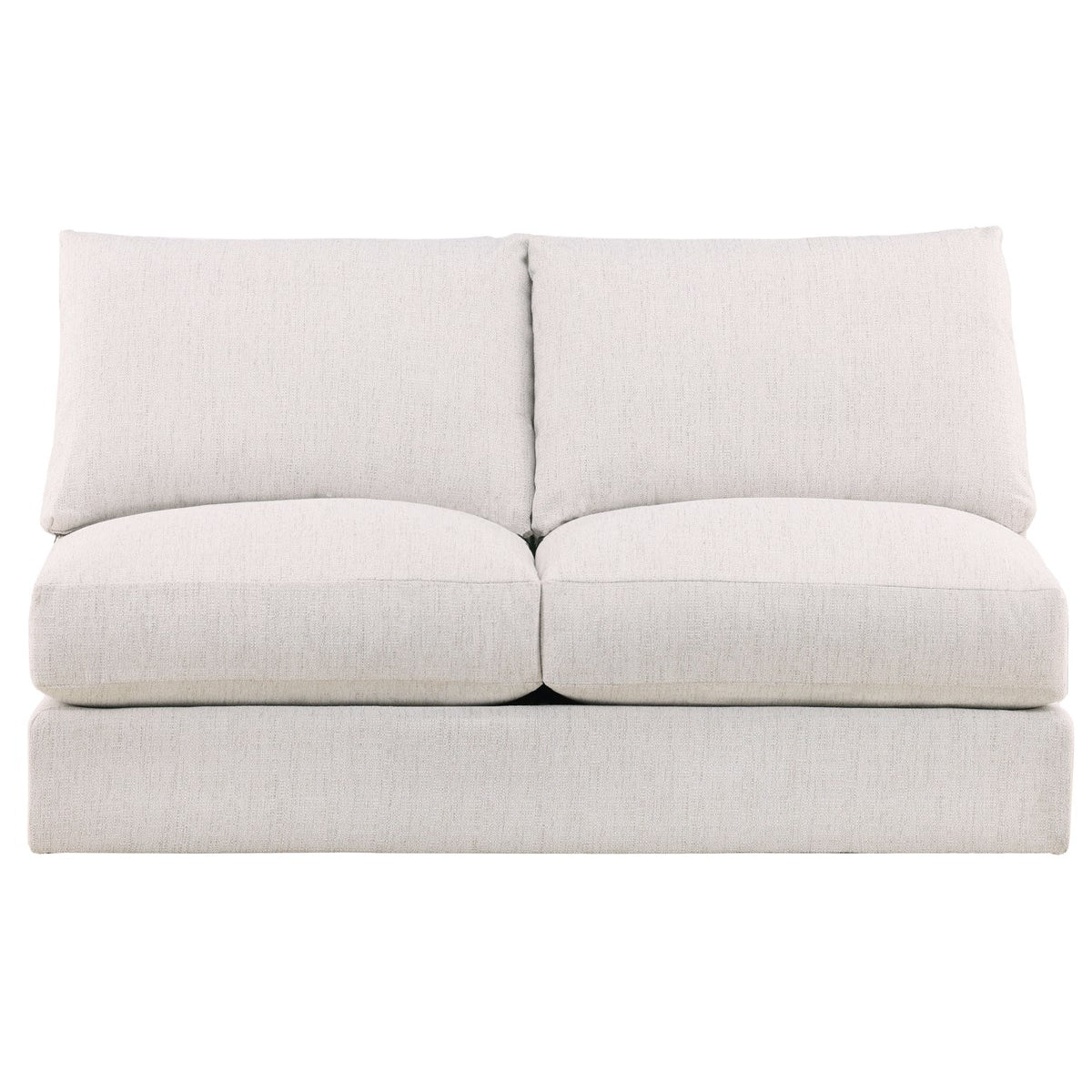 Vanguard Furniture Lucy Kizzie Natural Armless Loveseat