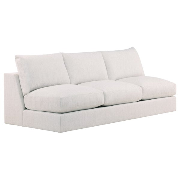 Vanguard Furniture Lucy Kizzie Natural Armless Sofa