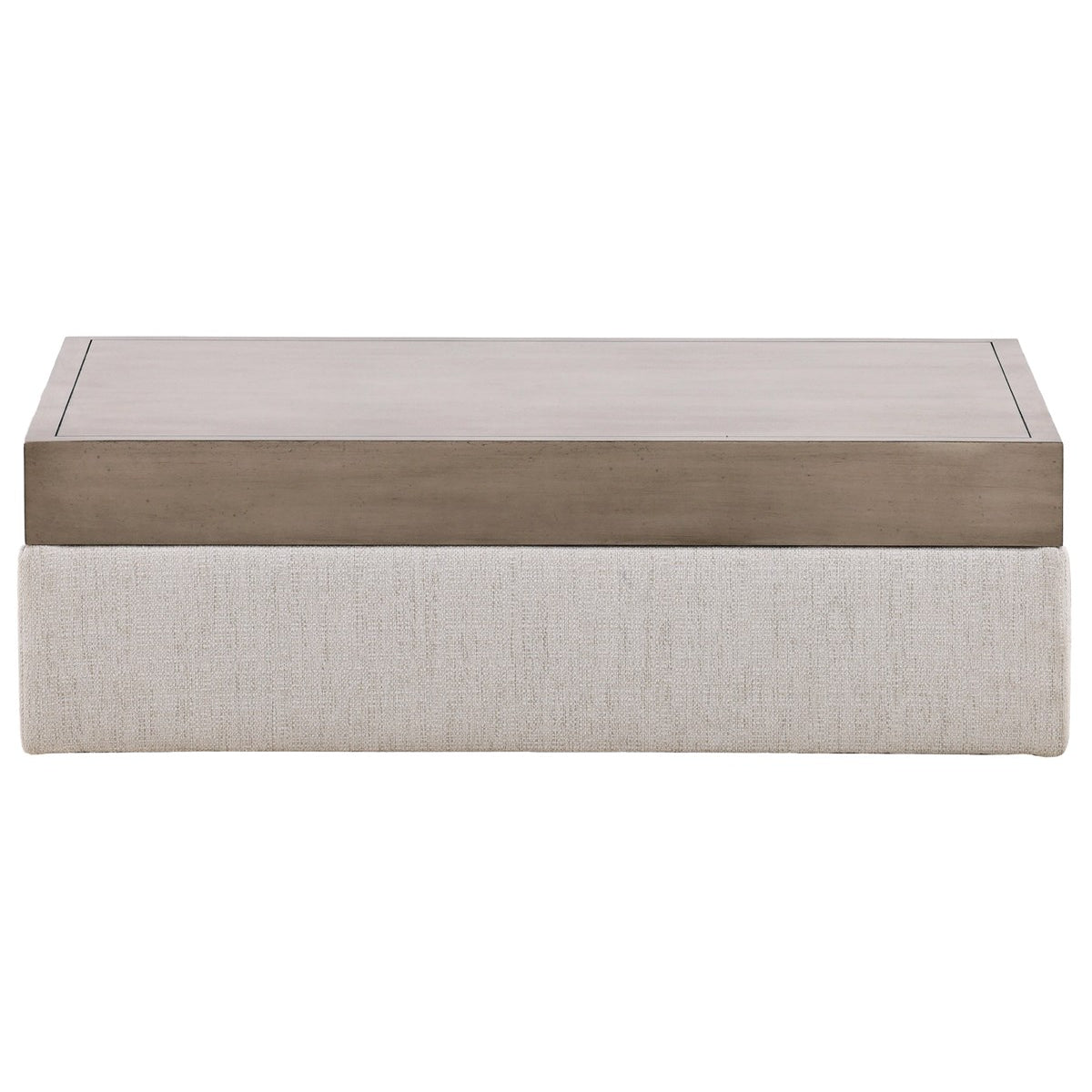 Vanguard Furniture Lucy Kizzie Natural/Pebble Path Rectangular Bumper w/Wood Tray