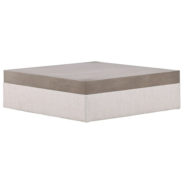 Vanguard Furniture Lucy Kizzie Natural/Pebble Path Square Bumper w/Wood Tray