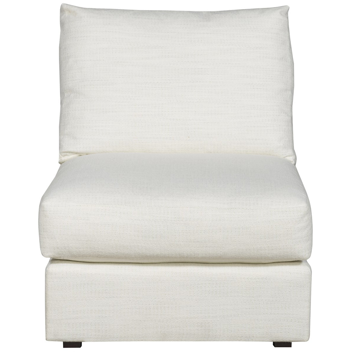 Vanguard Furniture Lucca Kipri Snow Armless Chair