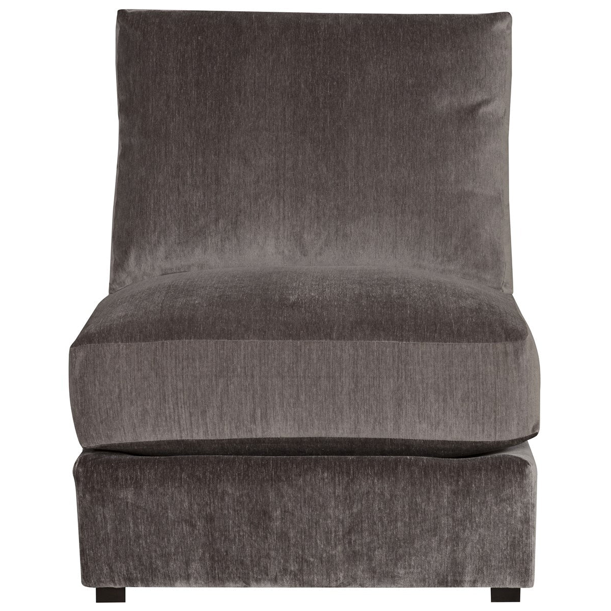 Vanguard Furniture Lucca Veto Smoke Armless Chair