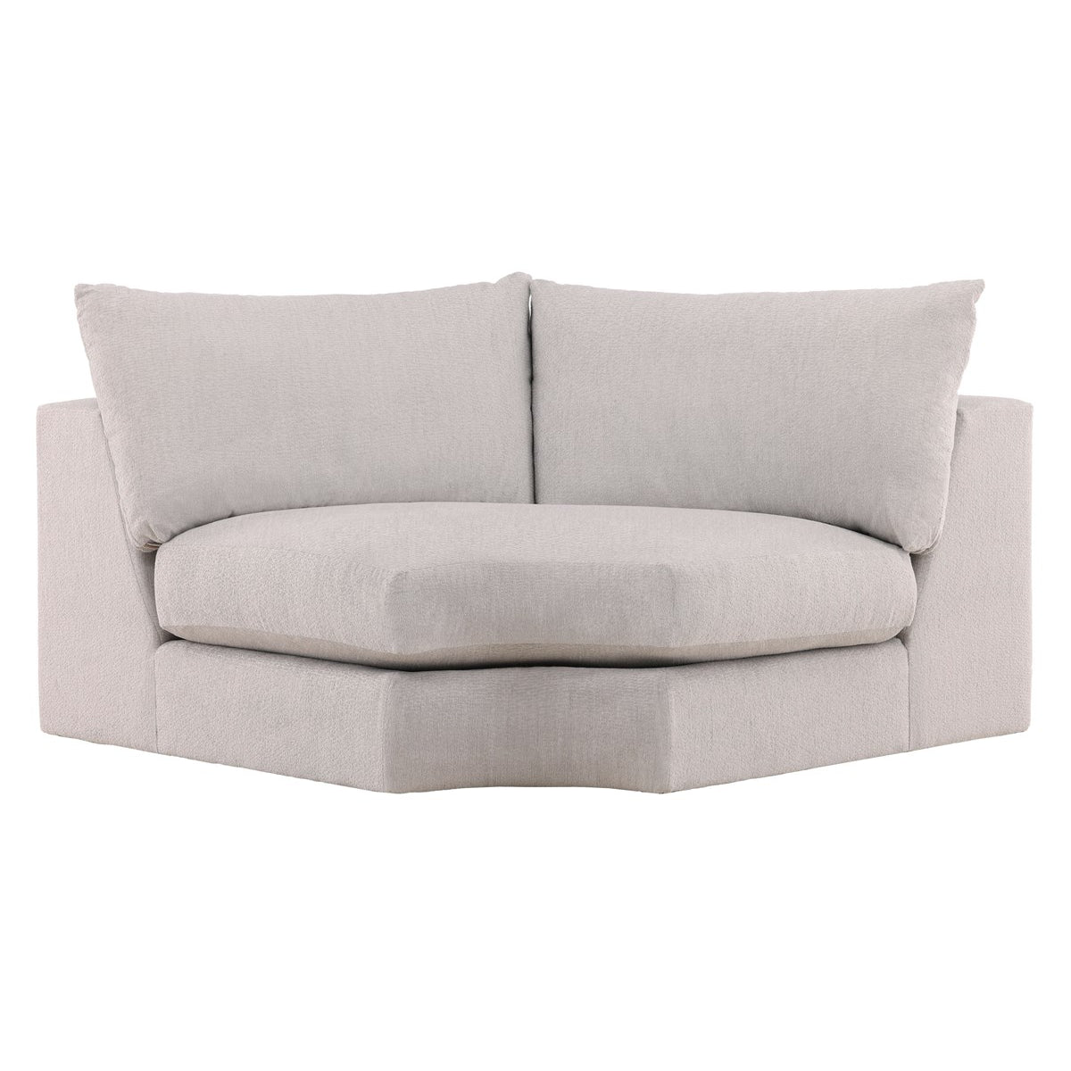 Vanguard Furniture Lucy Trackstar Nickel Curved Quarter Turn