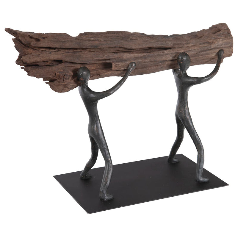 Phillips Collection Atlas Log Lift Tabletop Sculpture