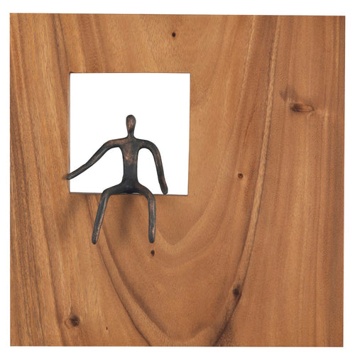 Phillips Collection Atlas Pointing Figure Square Wall Décor
