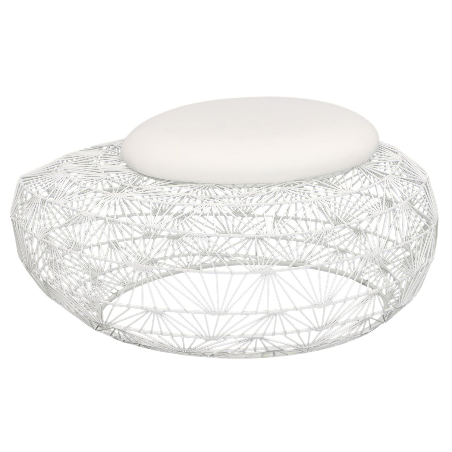 Phillips Collection Wire Mesh Stone Stool