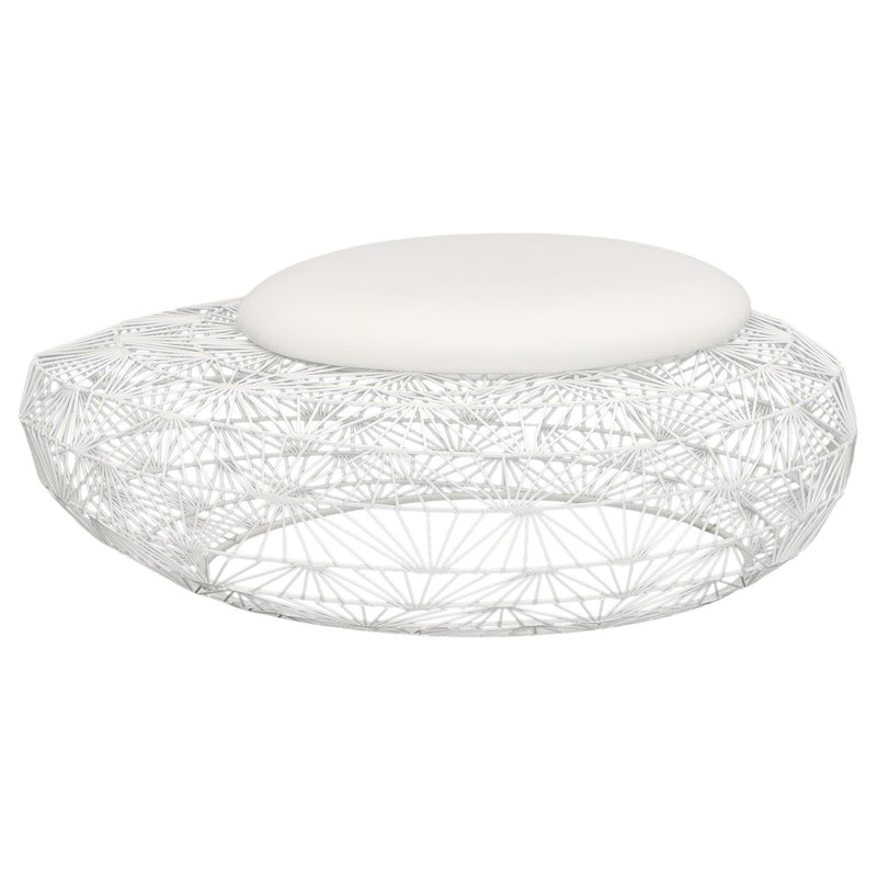 Phillips Collection Wire Mesh Stone Stool