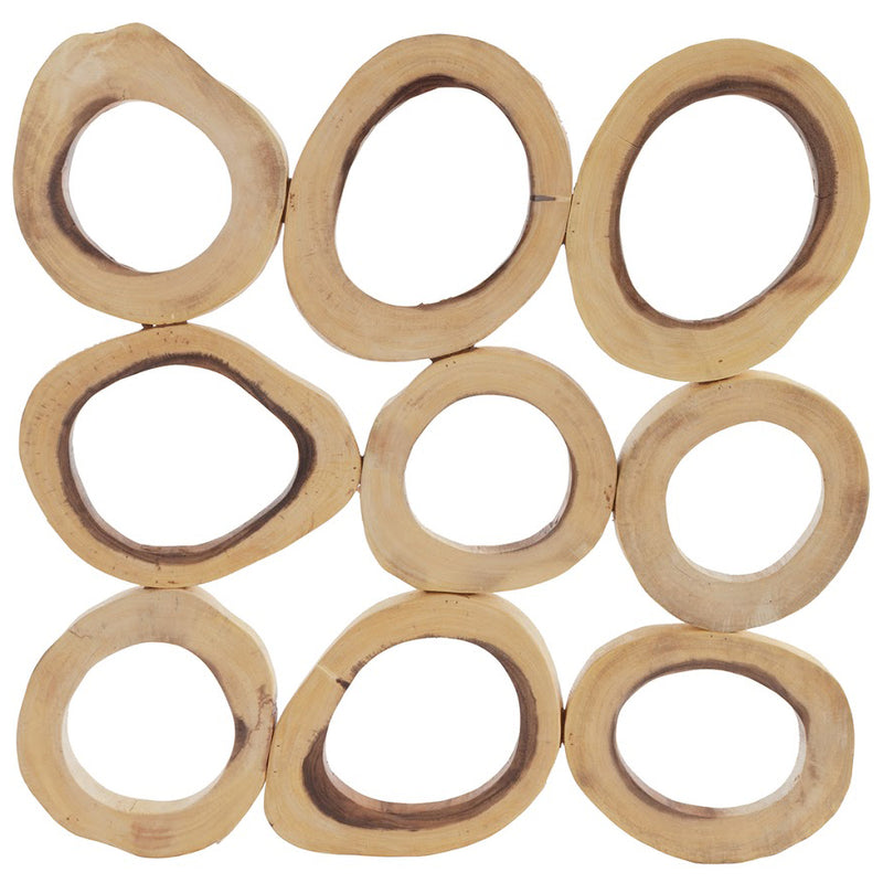 Phillips Collection Chuleta Rings Square Wall Art