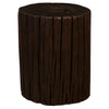 Phillips Collection Black Wood Stool
