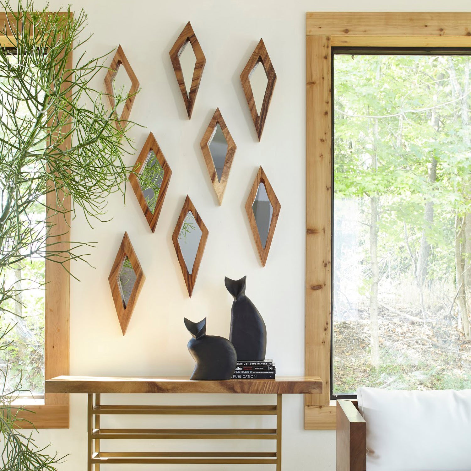 Phillips Collection Diamond Mirror